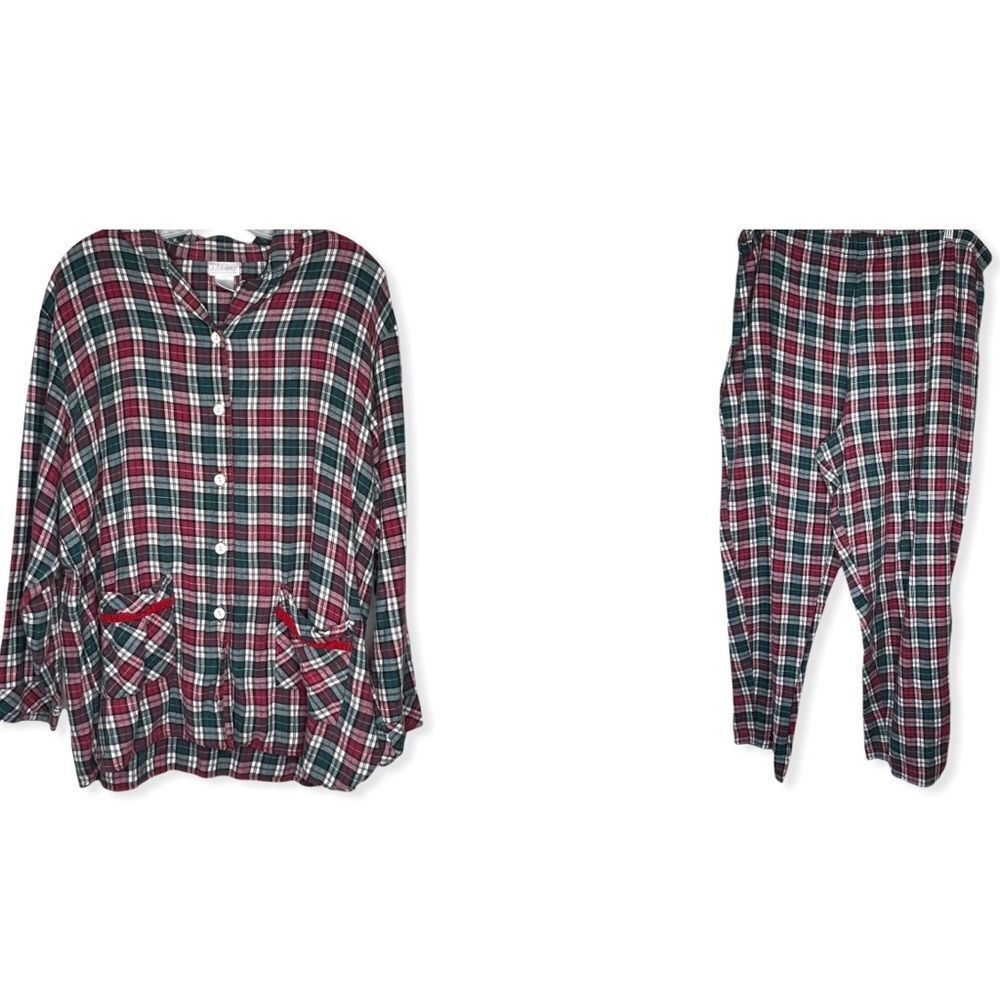 Adonna‎ Plaid Pajama Set